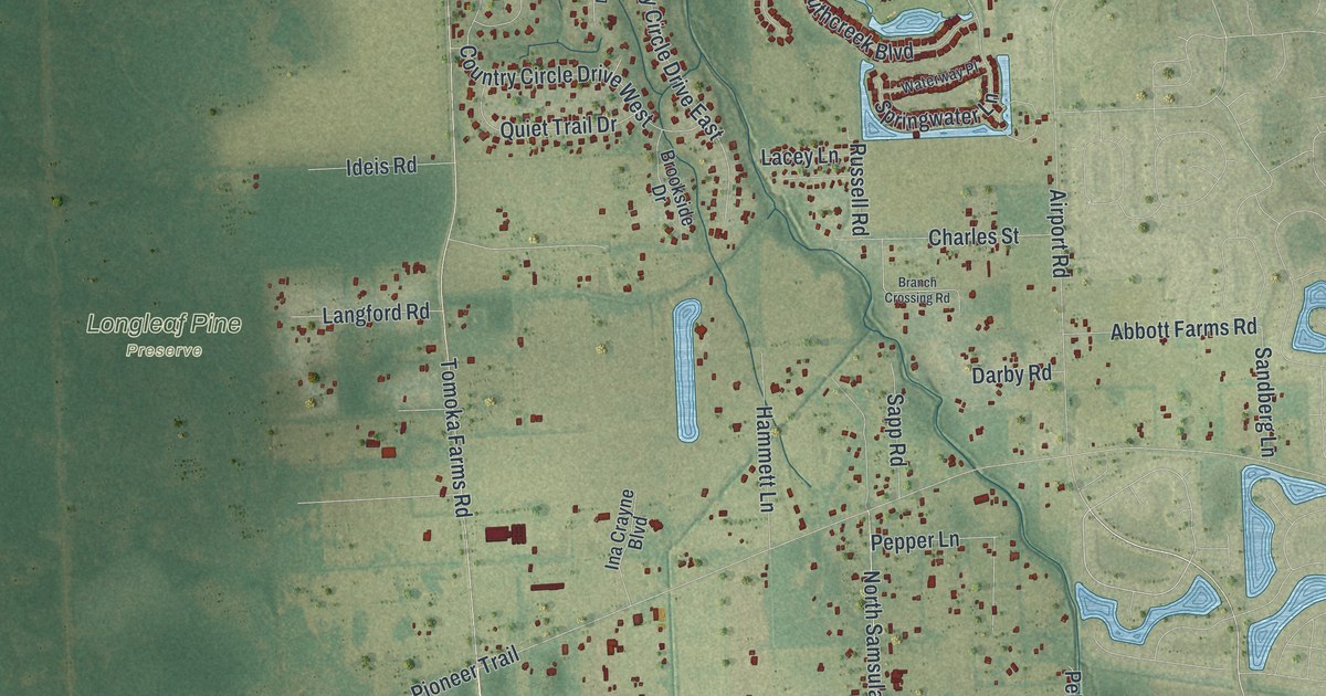 Map of Samsula-Spruce Creek, Florida in 2026