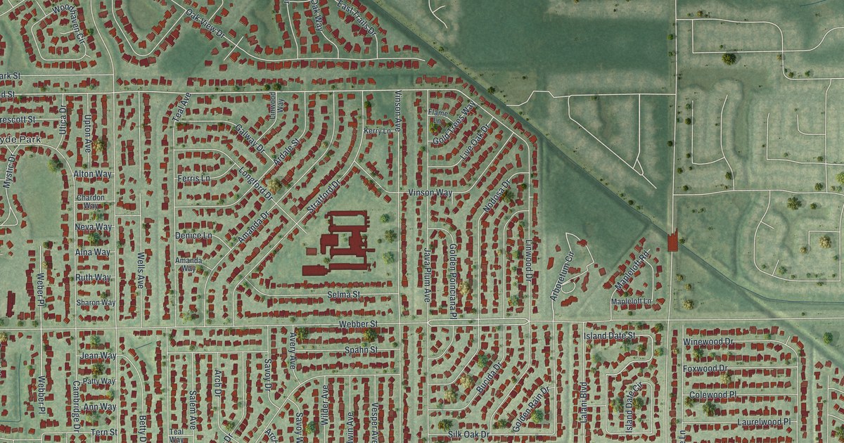 Map of Sarasota Springs, Florida in 2026