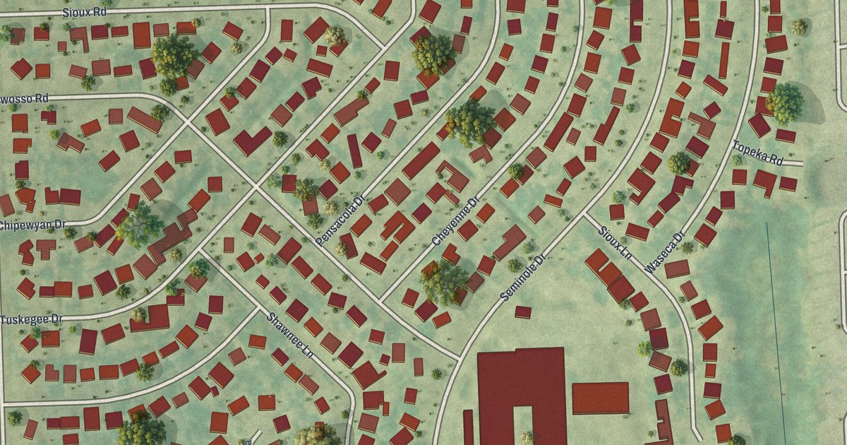 Map of Seminole Manor, Florida in 2026