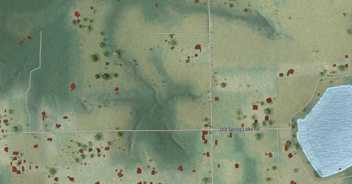 Map of Spring Lake, Florida in 2026