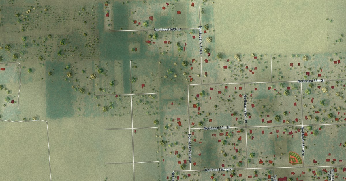 Map of Spring Ridge, Florida in 2026