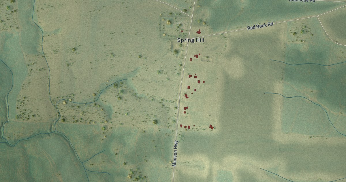 Map of Springhill, Florida in 2026
