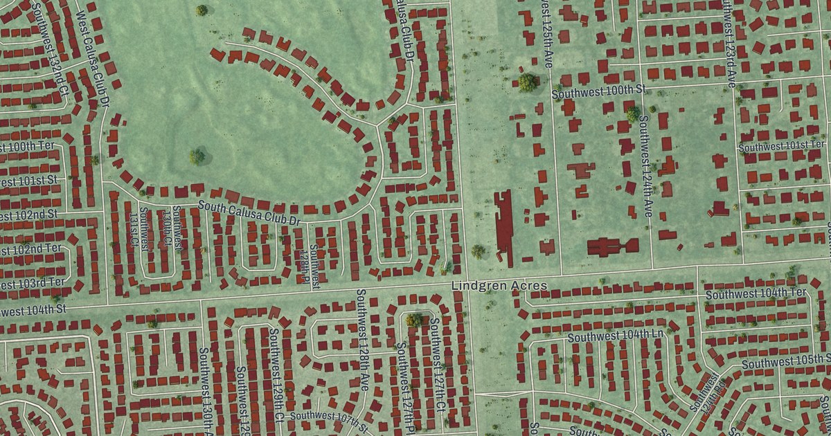 Map of The Crossings, Florida in 2026