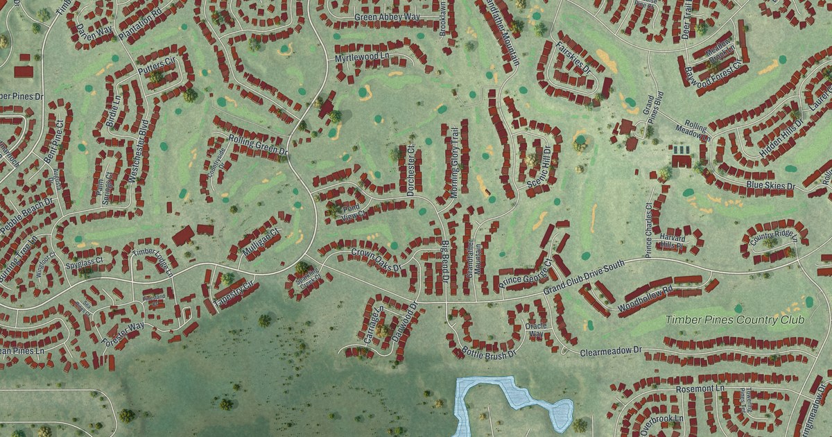 Map of Timber Pines, Florida in 2026