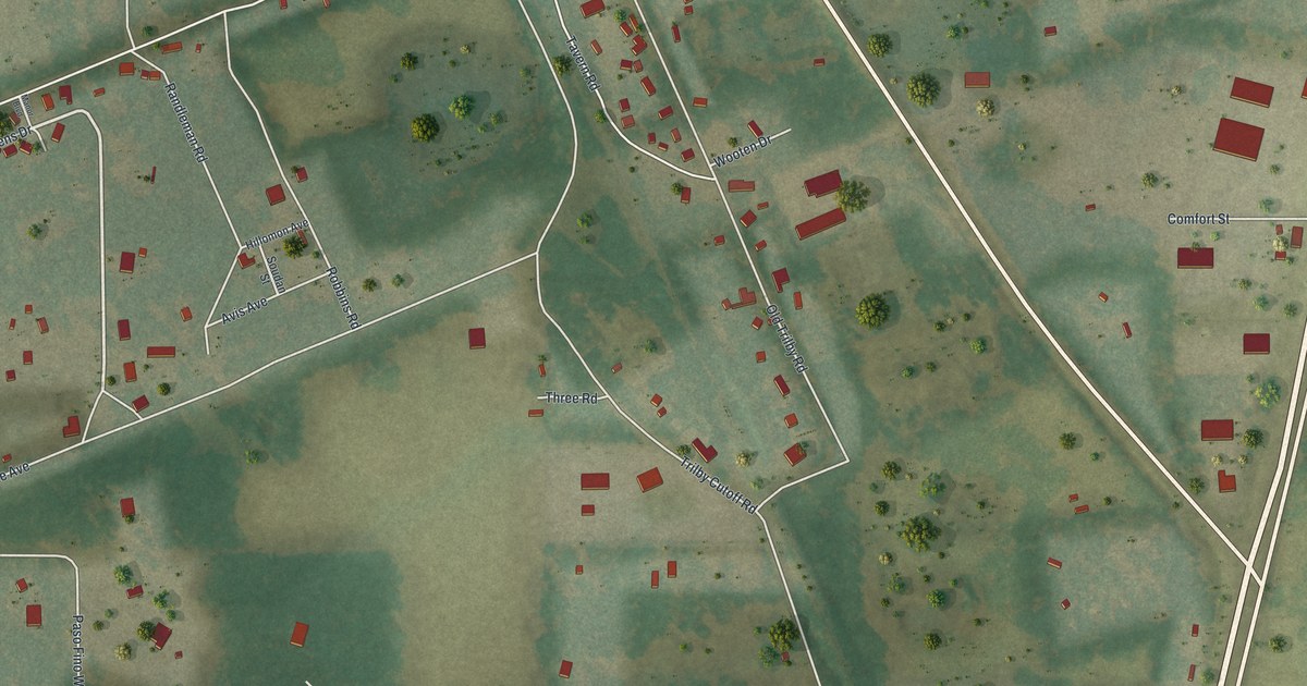 Map of Trilby, Florida in 2026