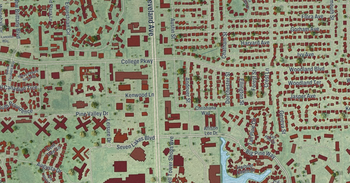Map of Villas, Florida in 2026