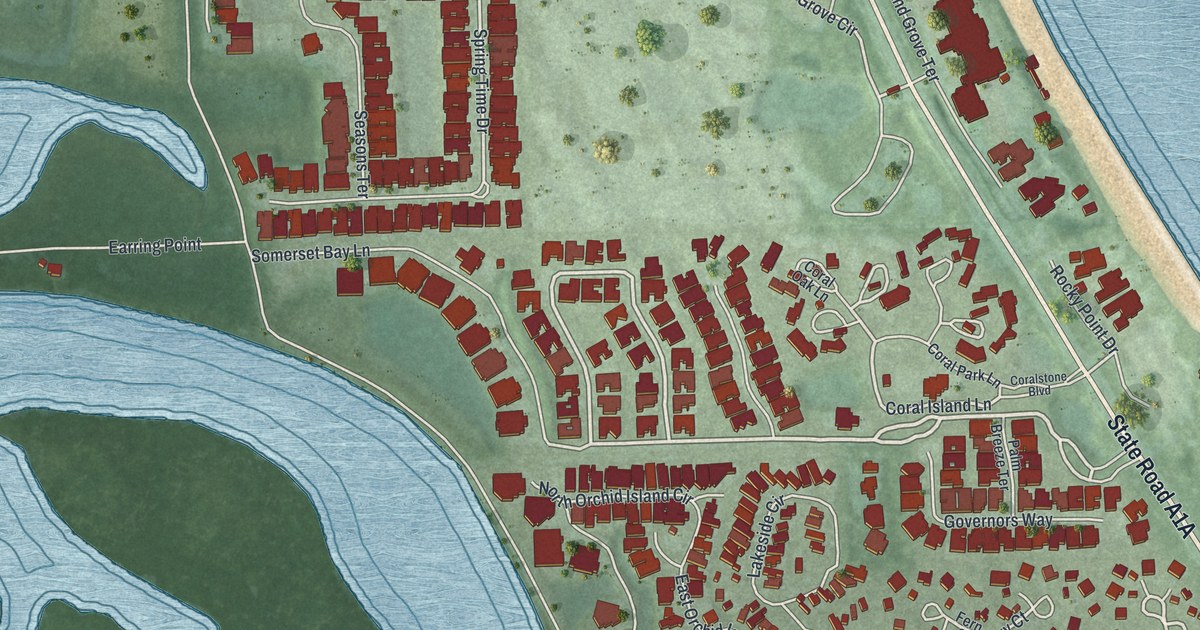 Map of Wabasso Beach, Florida in 2026