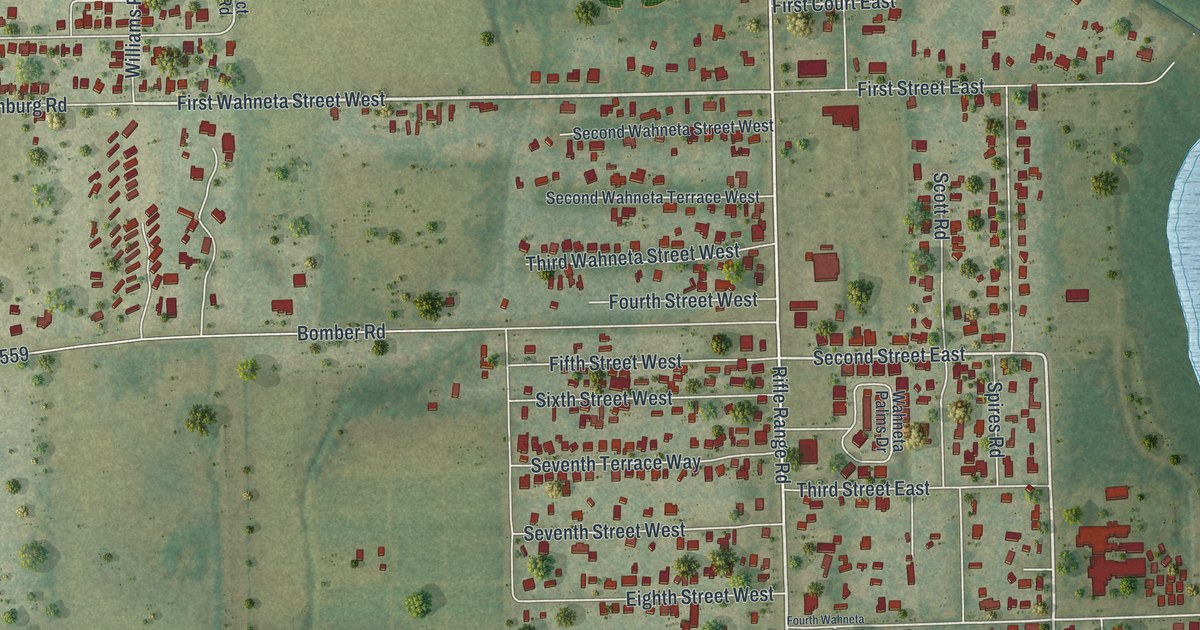 Map of Wahneta, Florida in 2026