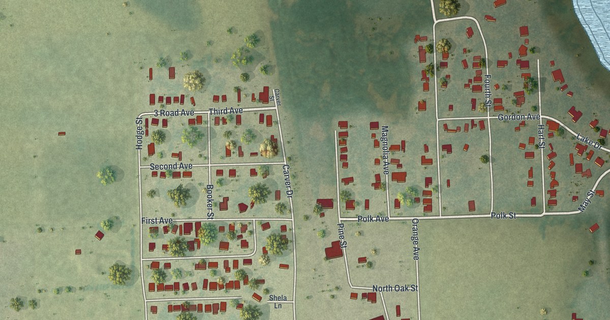 Map of Waverly, Florida in 2026