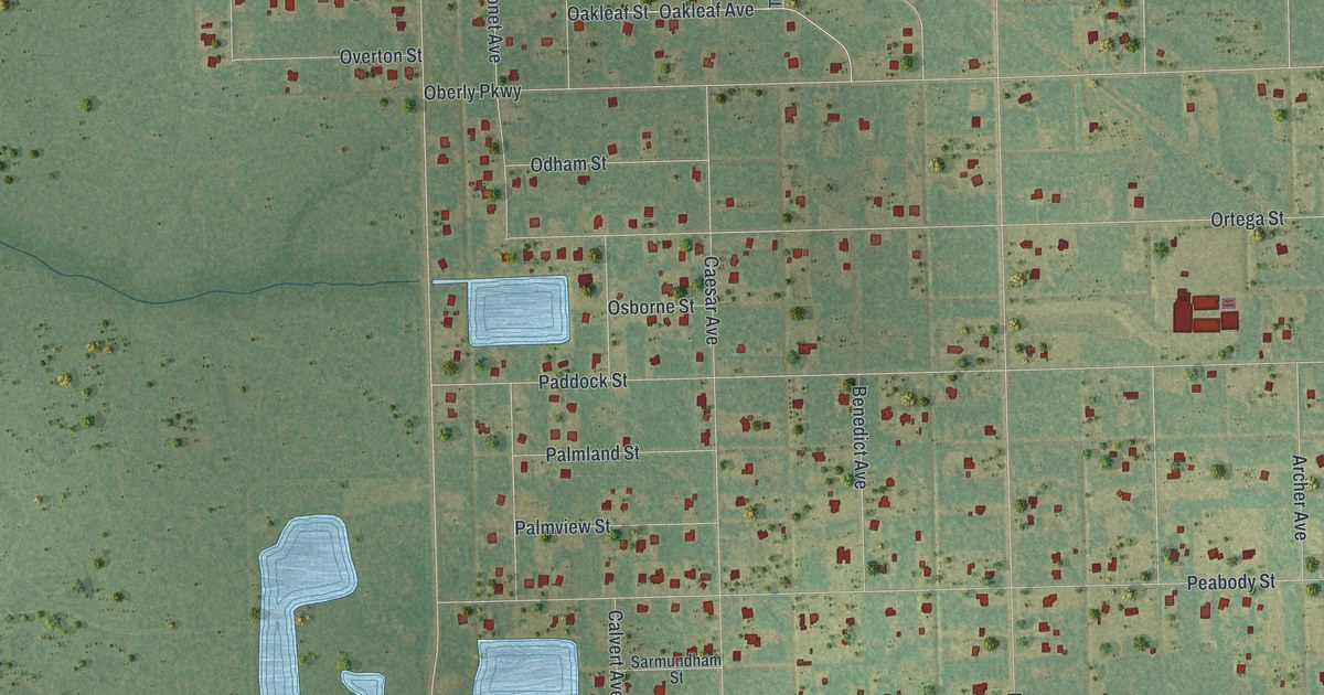 Map of Wedgefield, Florida in 2026