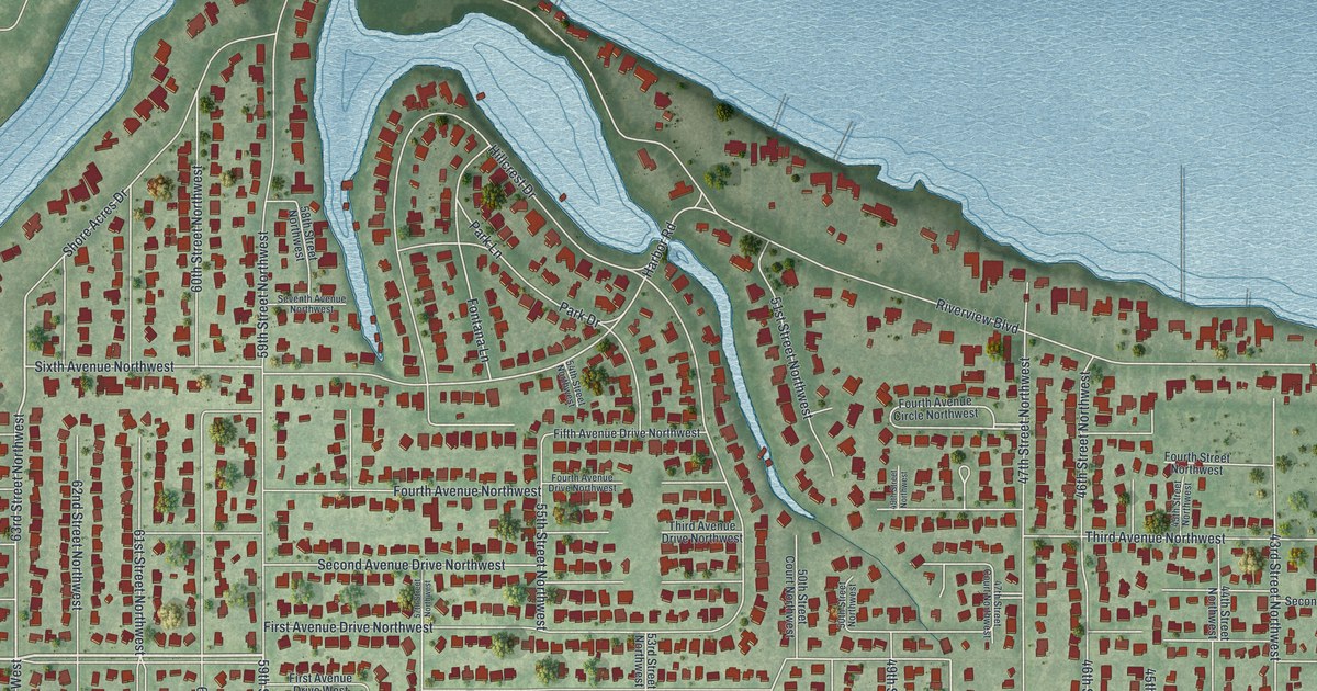 Map of West Bradenton, Florida in 2026