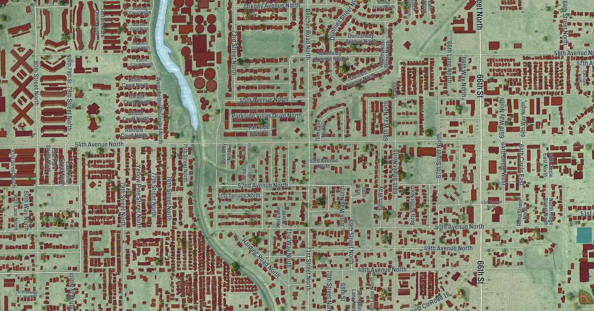 Map of West Lealman, Florida in 2026