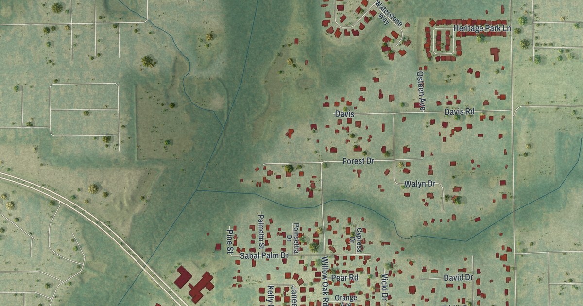 Map of Willow Oak, Florida in 2026