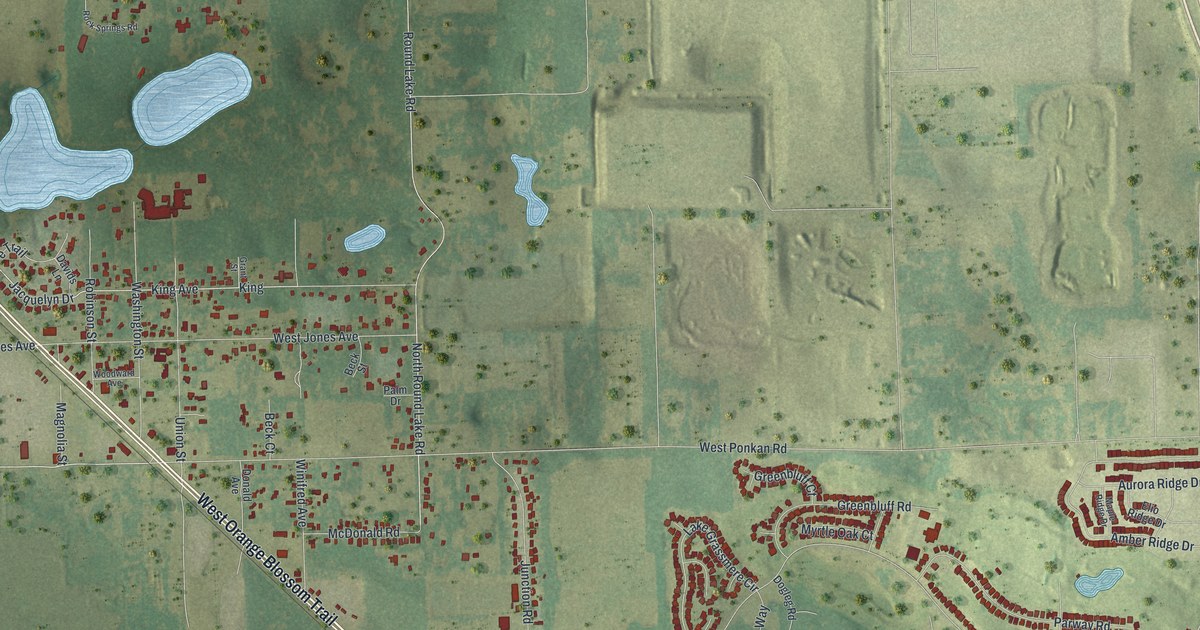 Map of Zellwood, Florida in 2026