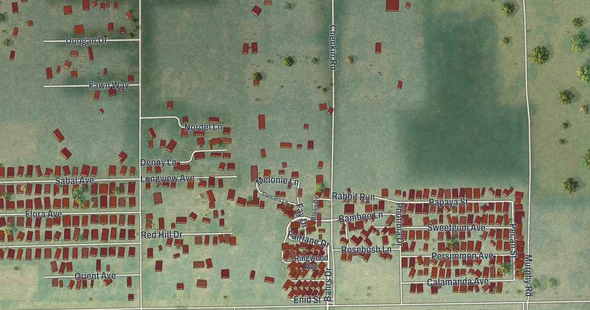 Map of Zephyrhills North, Florida in 2026