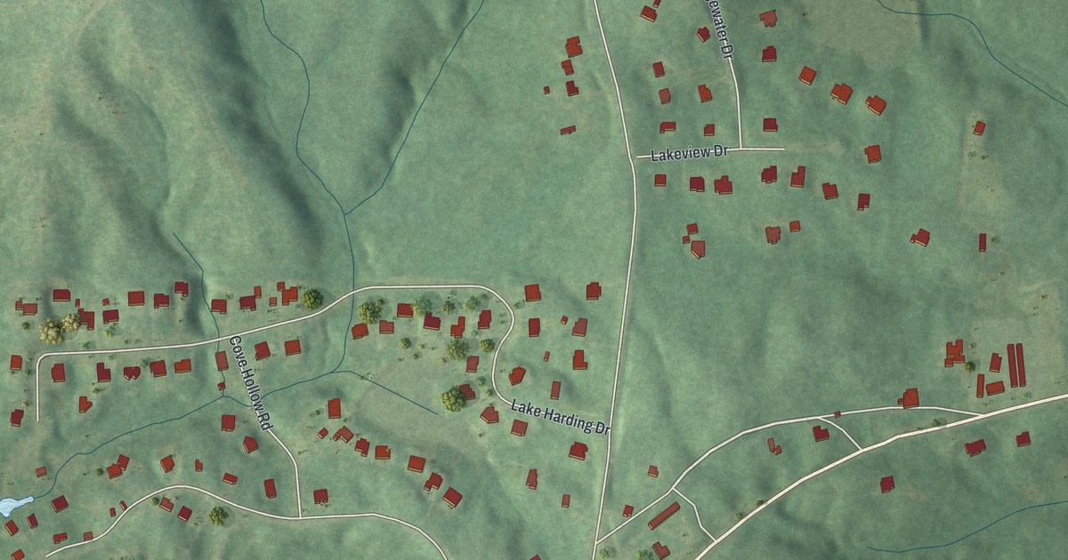 Map of Antioch, Georgia in 2026