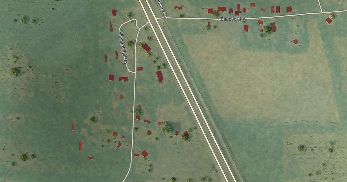 Map of Boykin, Georgia in 2026