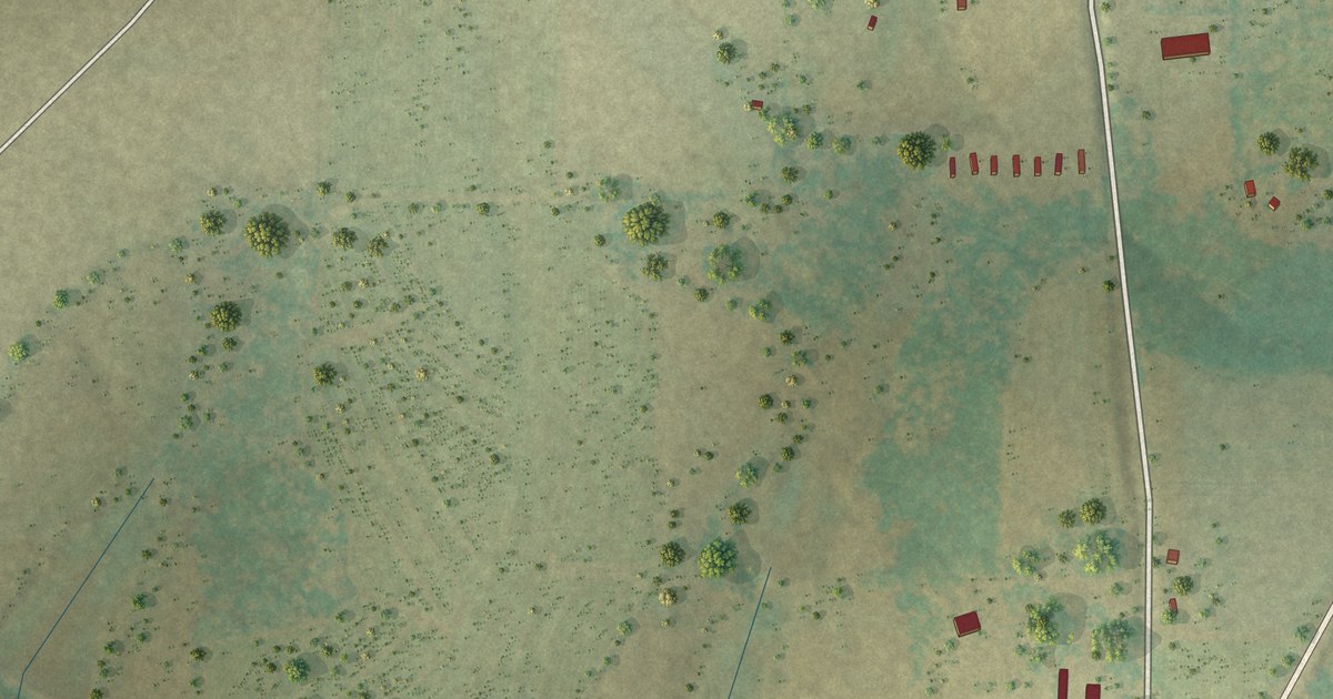 Map of Calvary, Georgia in 2026