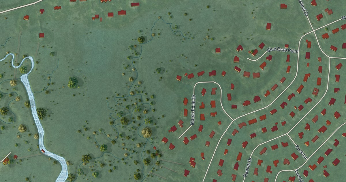 Map of Dutch Island, Georgia in 2026