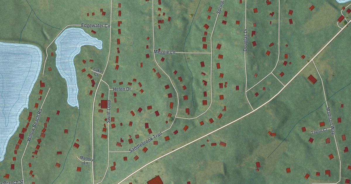 Map of Ellerslie, Georgia in 2026