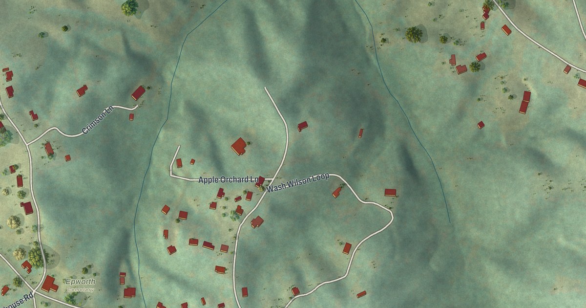 Map of Epworth, Georgia in 2026
