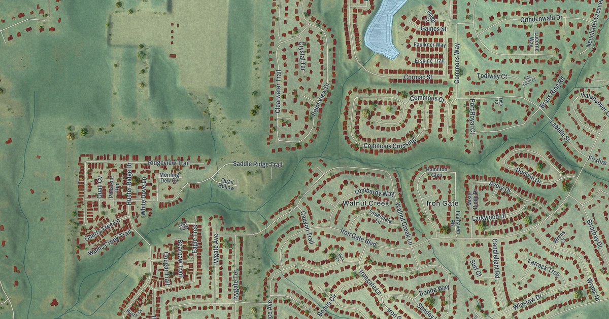 Map of Irondale, Georgia in 2026