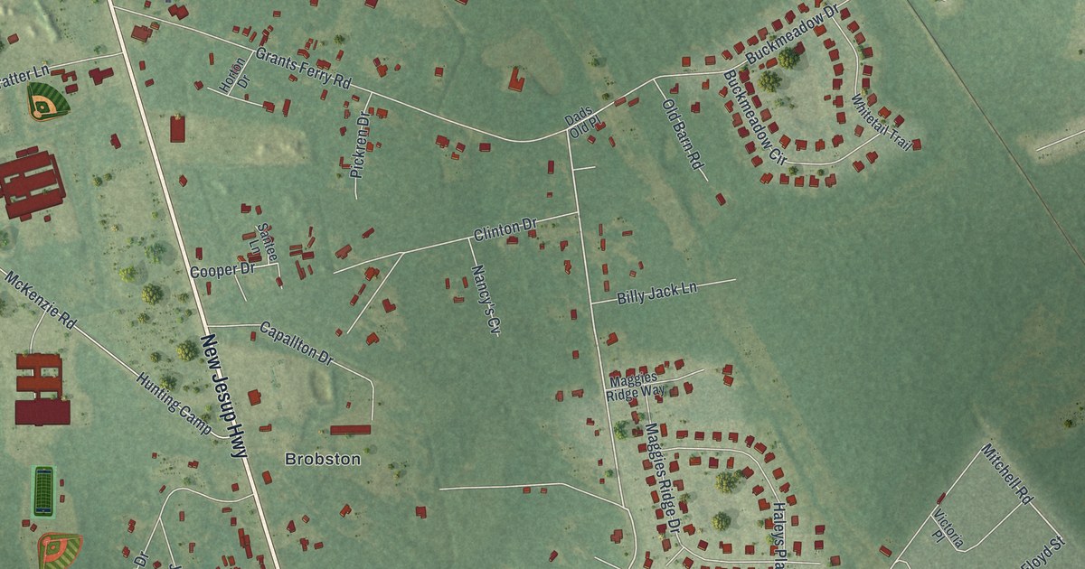 Map of Sterling, Georgia in 2026