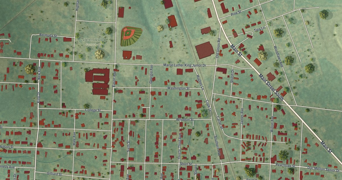 Map of Unionville, Georgia in 2026