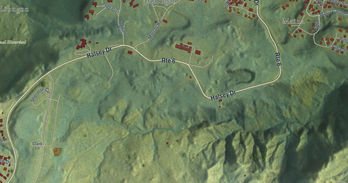 Map of Asan, Guam in 2026