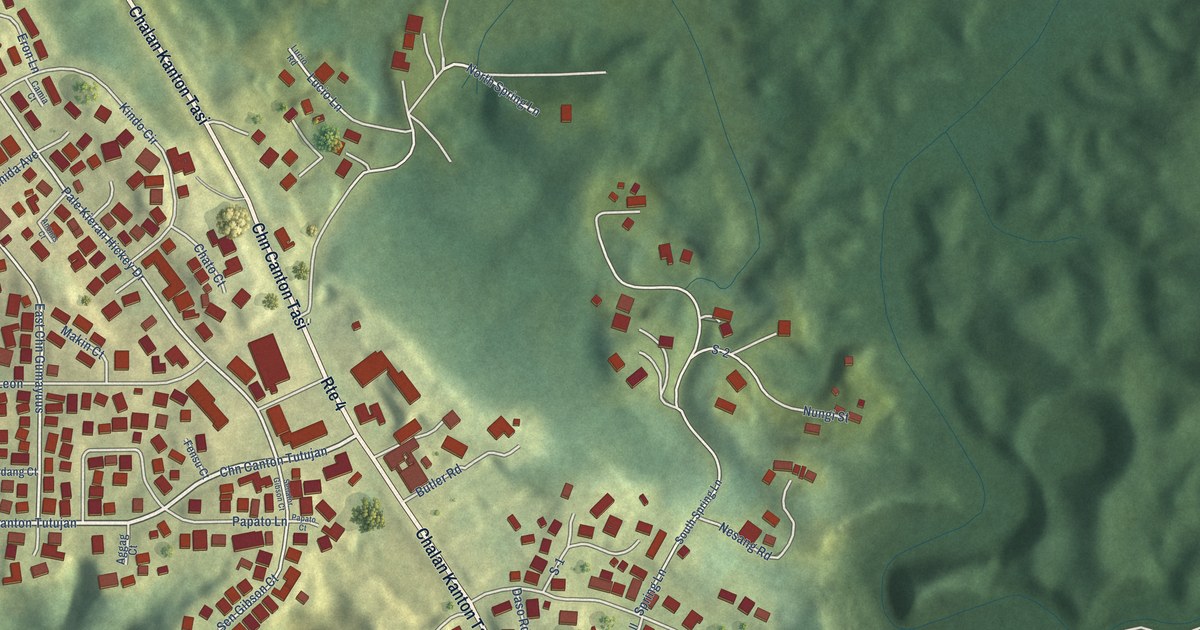 Map of Sinajana, Guam in 2026