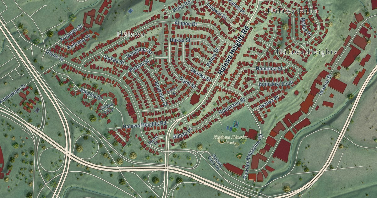 Map of Halawa, Hawaii in 2026