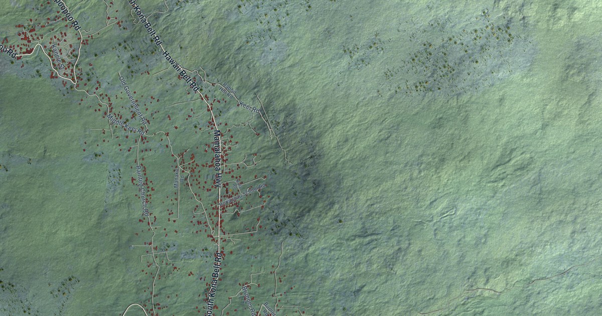 Map of Honaunau-Napoopoo, Hawaii in 2026