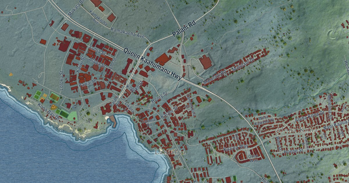 Map of Kailua, Maui County, Hawaii in 2026
