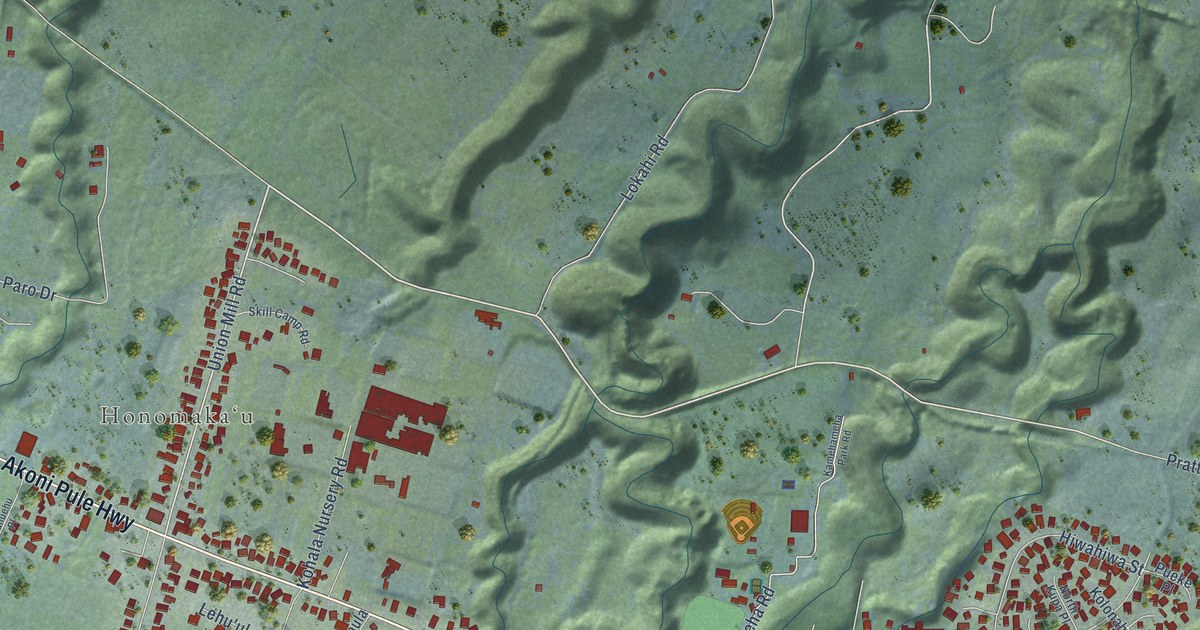 Map of Kapaau, Hawaii in 2026