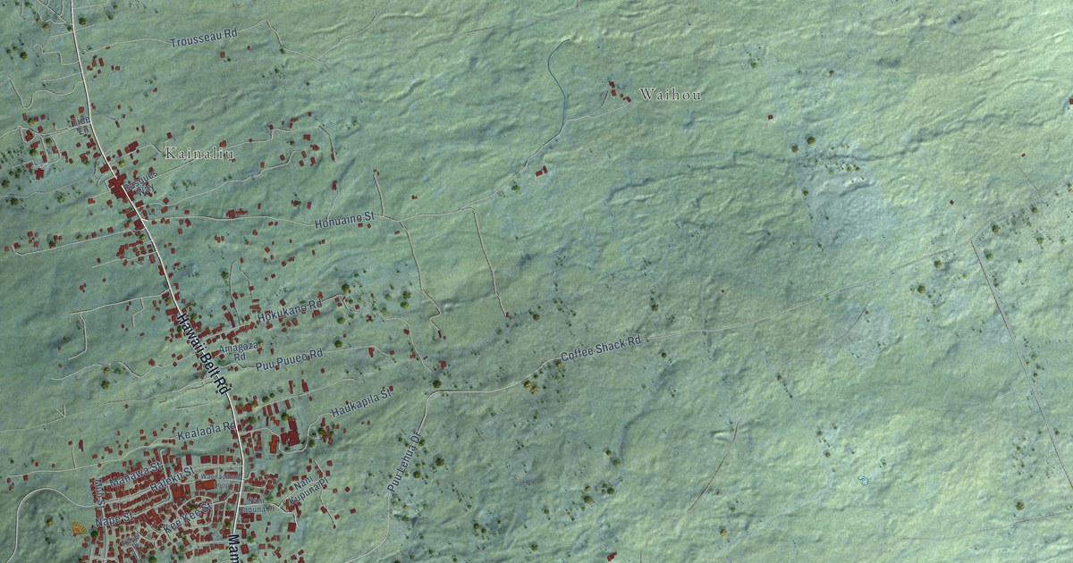 Map of Kealakekua, Hawaii in 2026