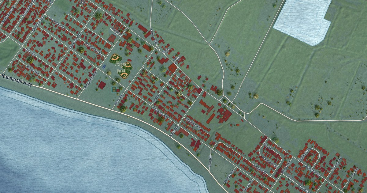 Map of Kekaha, Hawaii in 2026