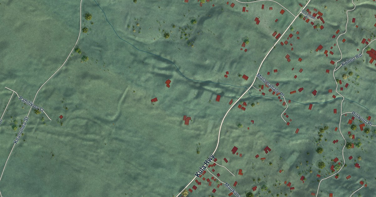 Map of Keokea, Hawaii in 2026