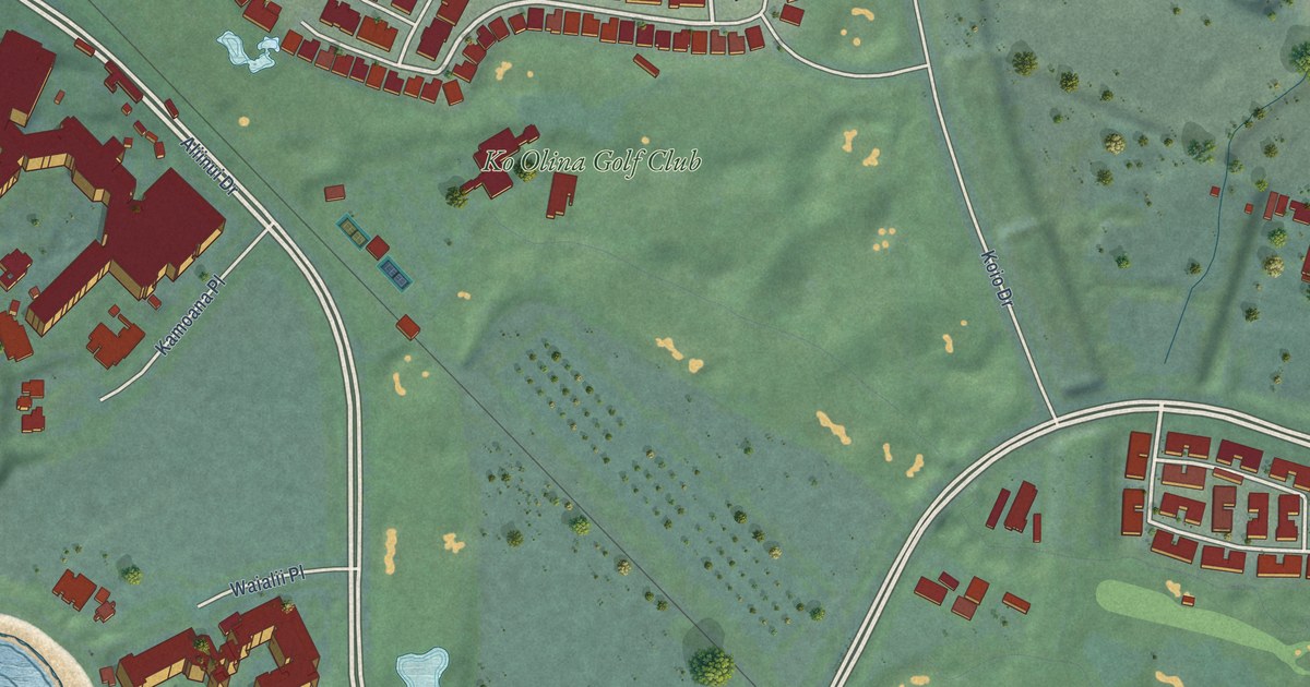 Map of Ko Olina, Hawaii in 2026