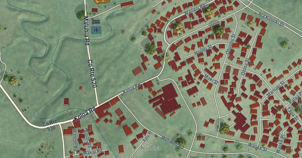 Map of Koloa, Hawaii in 2026