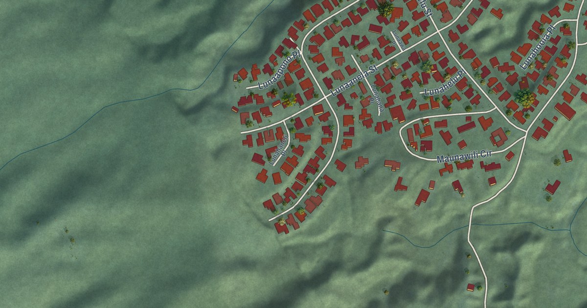 Map of Maunawili, Hawaii in 2026