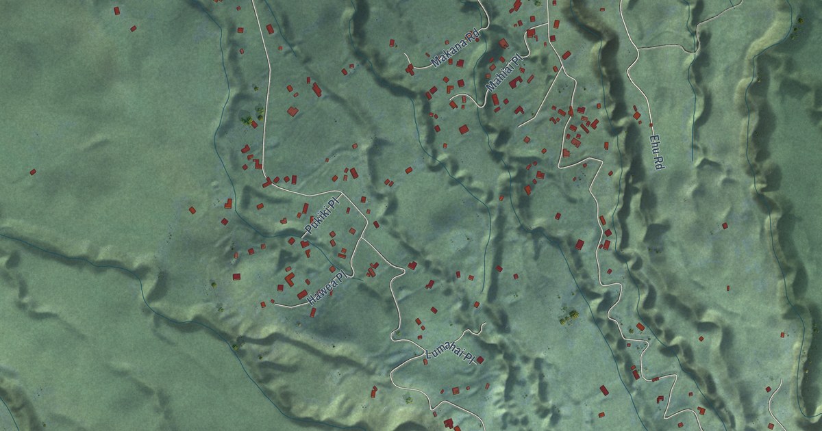Map of Olinda, Hawaii in 2026