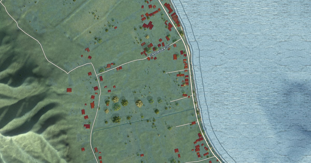 Map of Punaluu, Hawaii in 2026