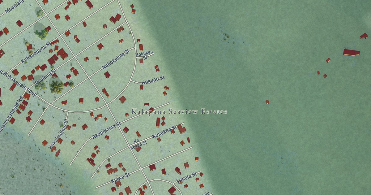 Map of Seaview, Hawaii in 2026