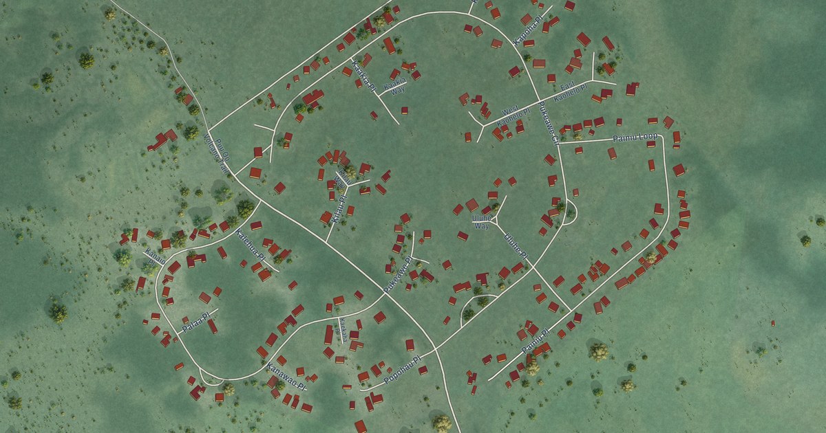 Map of Volcano Golf Course, Hawaii in 2026
