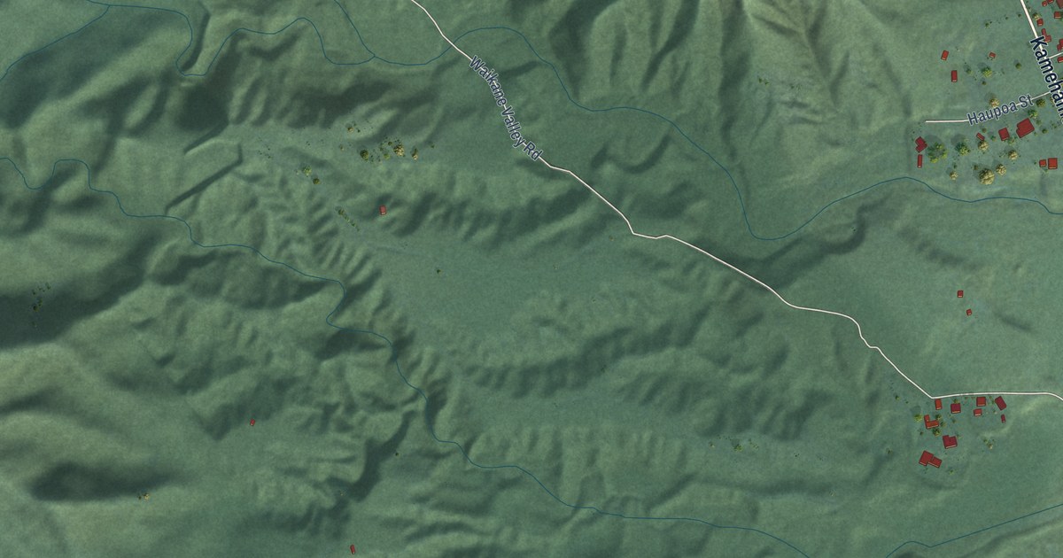 Map of Waiahole-Waikane, Hawaii in 2026