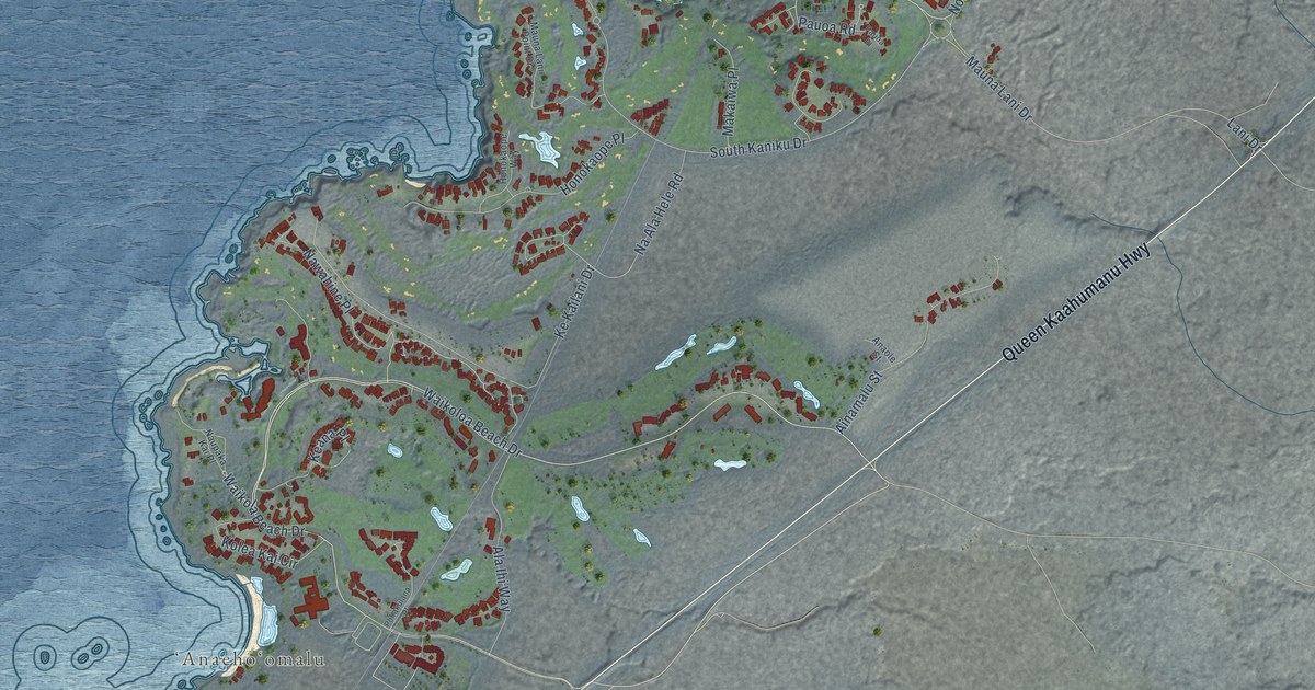 Map of Waikoloa Beach Resort, Hawaii in 2026