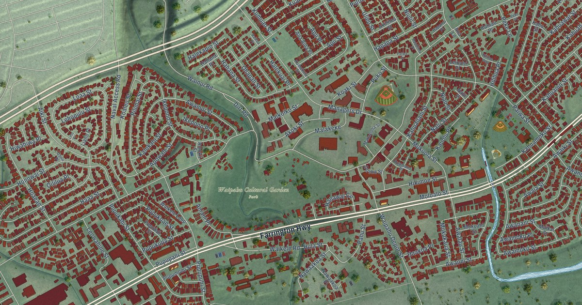 Map of Waipahu, Hawaii in 2026