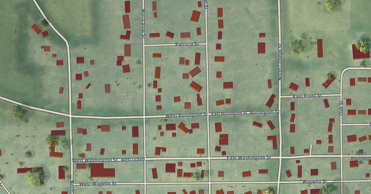 Map of Agency, Iowa in 2026