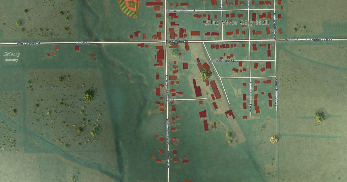 Map of Alta Vista, Iowa in 2026