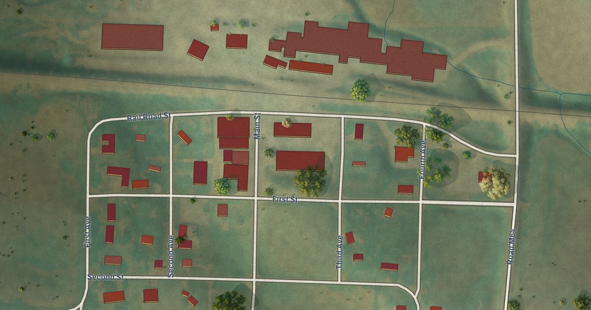 Map of Aspinwall, Iowa in 2026
